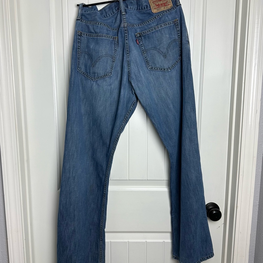 Levi’s 527 medium wash bootcut jeans size 36x32 - Picture 7 of 8